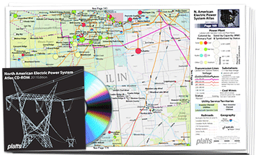 North American Electric Power System Atlas